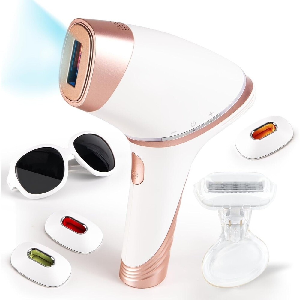 Hair Removal with Ice-Cooling System, Hair Removal for Women and Men, Painless P